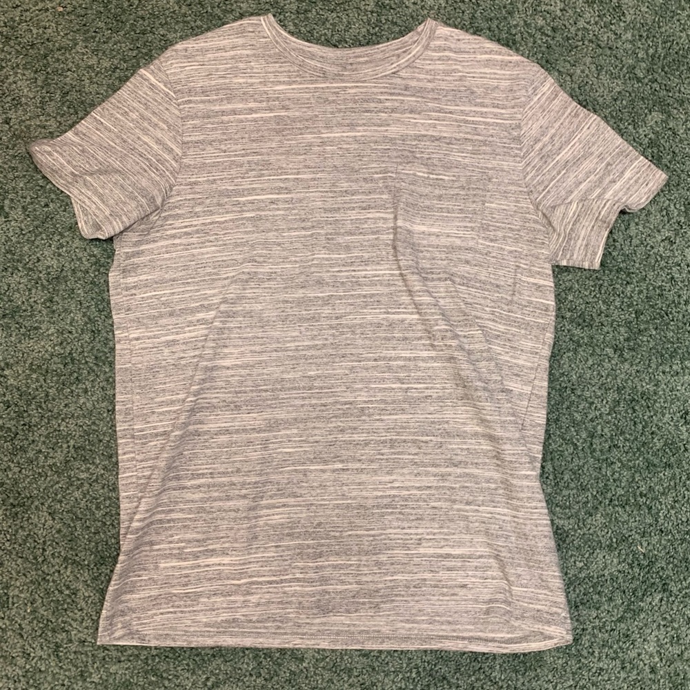 Heather grey basic tee